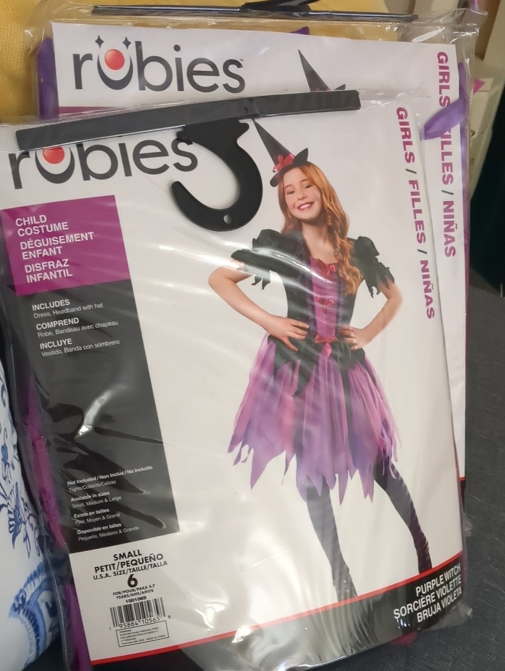 Rubie's Purple and Black Girls Witch Costume